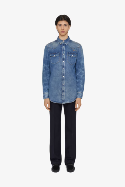 Poplin Shirt Denim