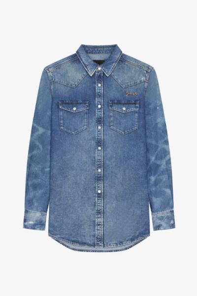 Poplin Shirt Denim