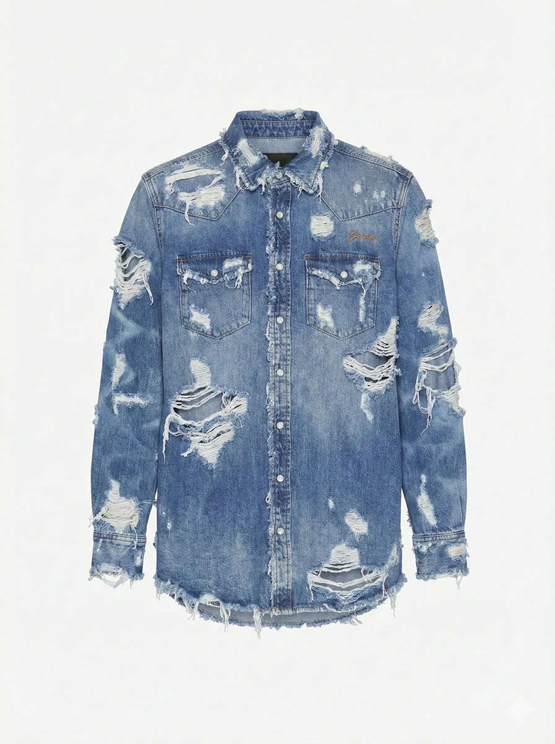 Blueband Shirt Tattered